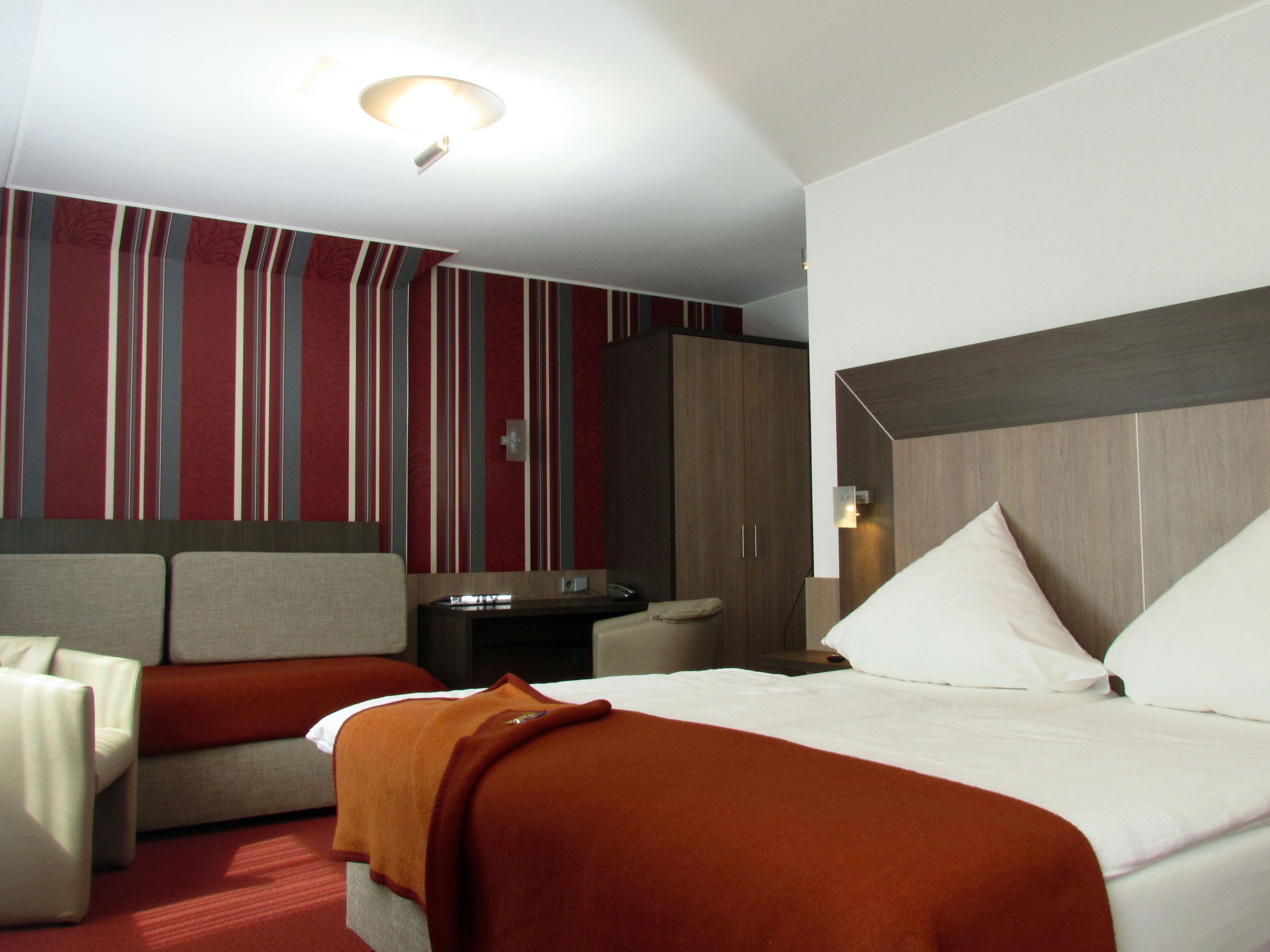 comfort double room | in-room safe, desk, blackout curtains, free cots/infant beds