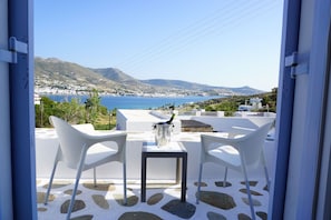 Standard Double or Twin Room, Sea View | Balcony