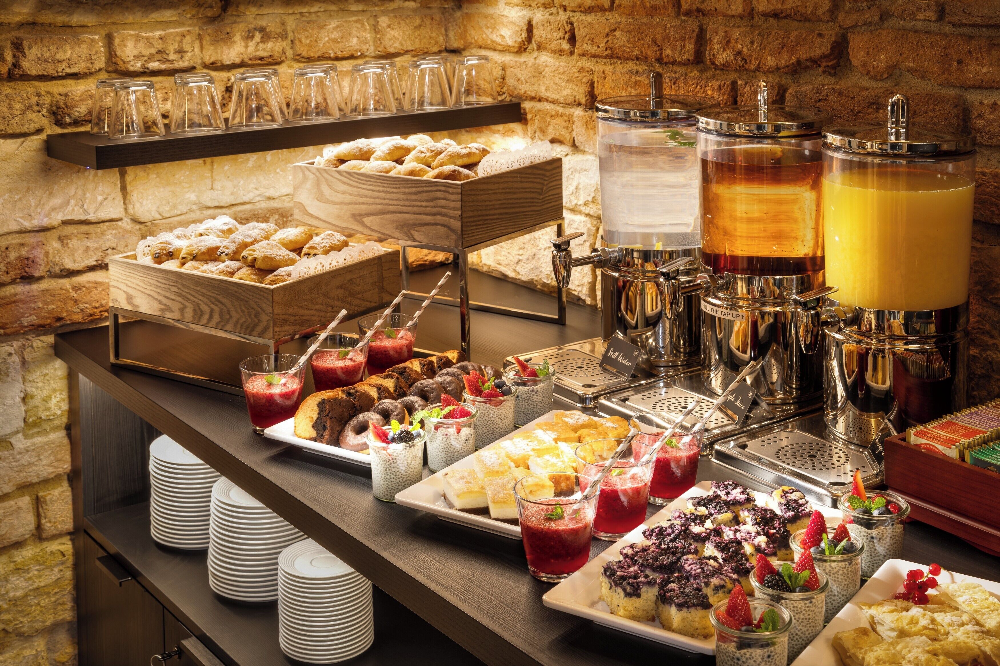 Tägliches inbegriffenes Frühstücksbuffet