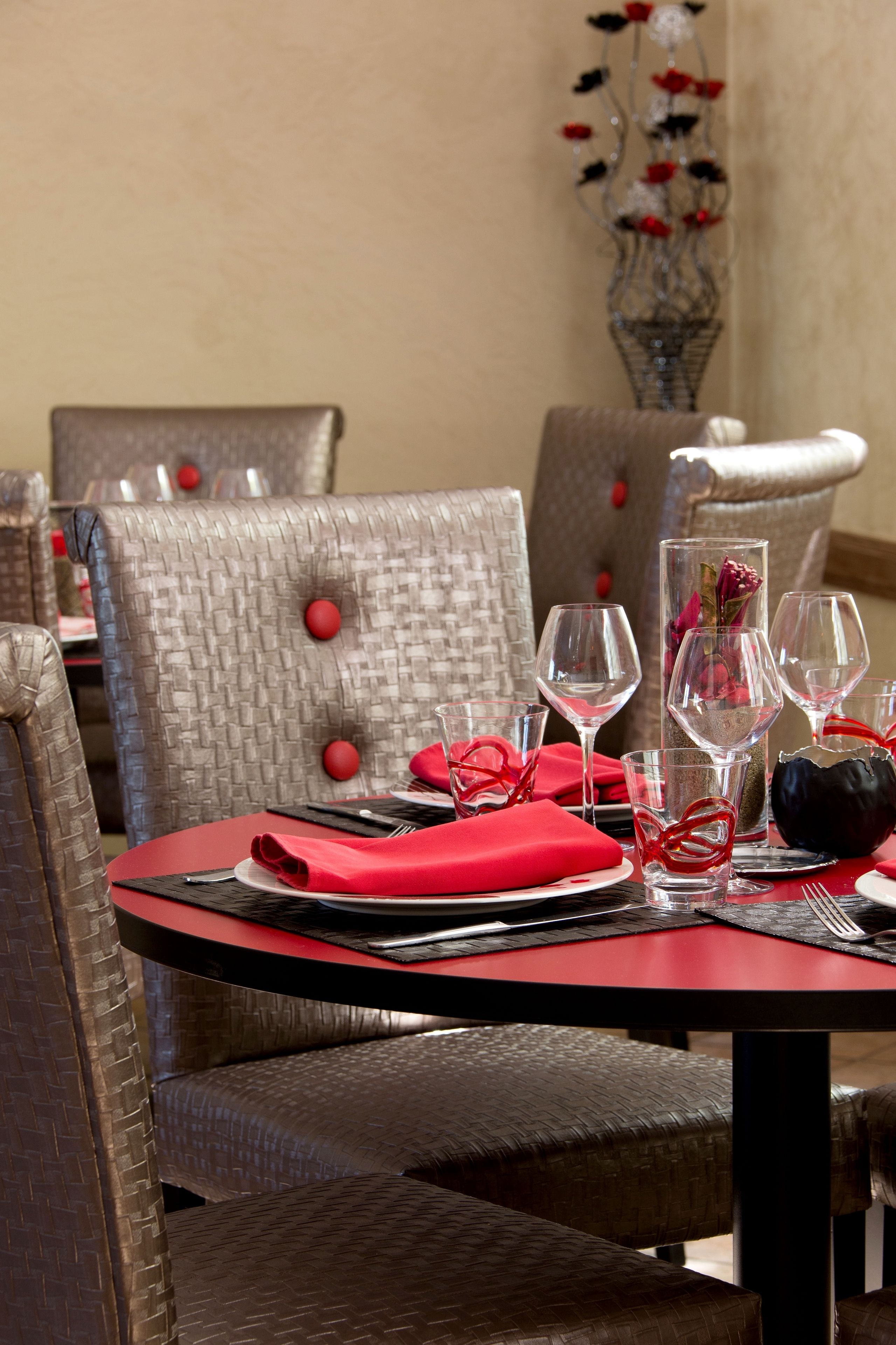 breakfast, lunch, dinner served; french cuisine, garden views