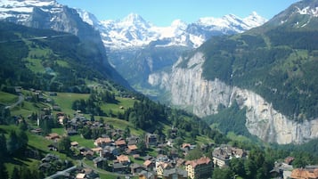 Blick auf die Berge