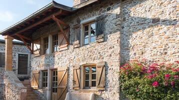 Voorkant van accommodatie