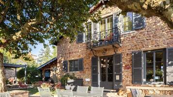 Façade de l’hébergement