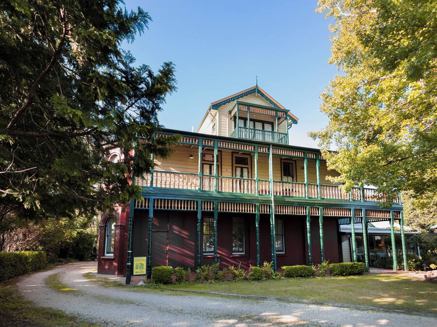 Fassade der Unterkunft