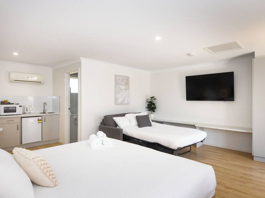 Wifi gratis y ropa de cama
