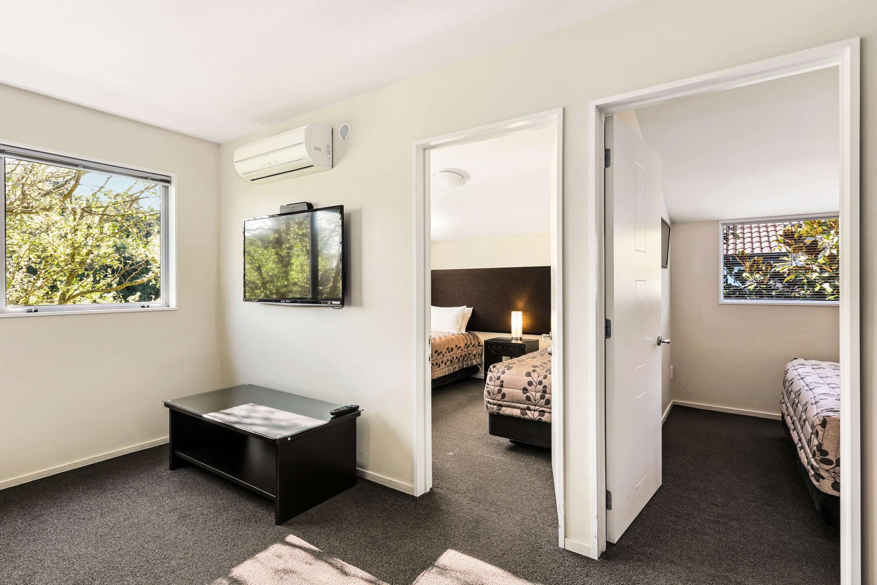 suite, multiple beds, non smoking (2 bedroom, king) | desk, soundproofing, iron/ironing board, cots/infant beds