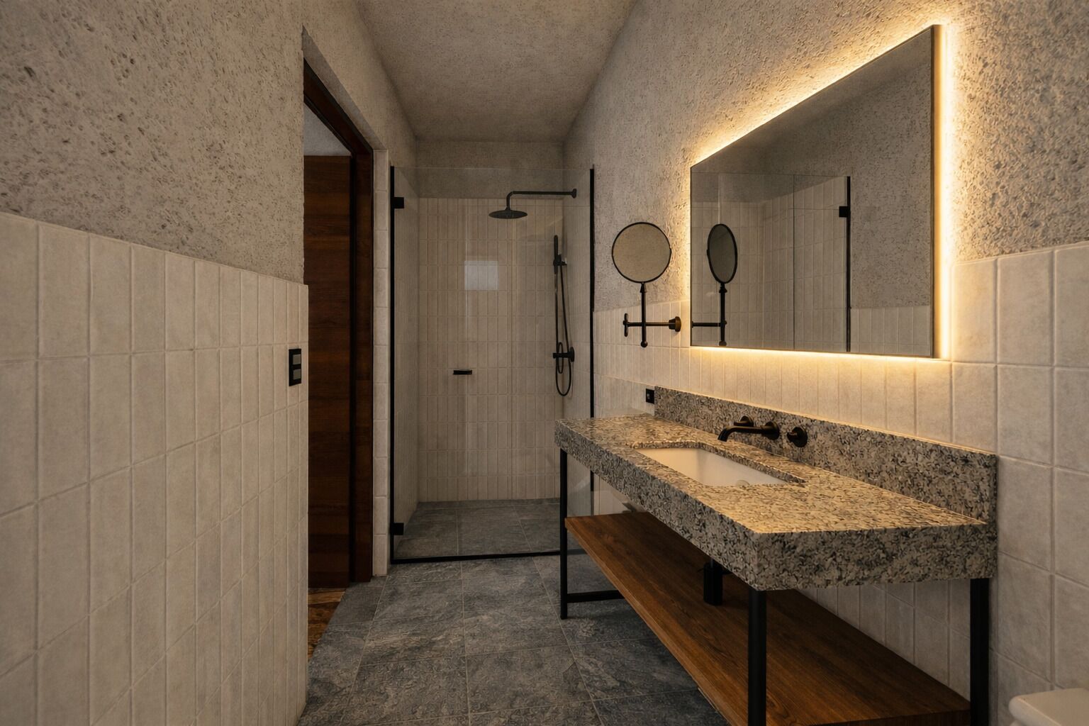 Superior-Zimmer, zum Garten hin | Badezimmer