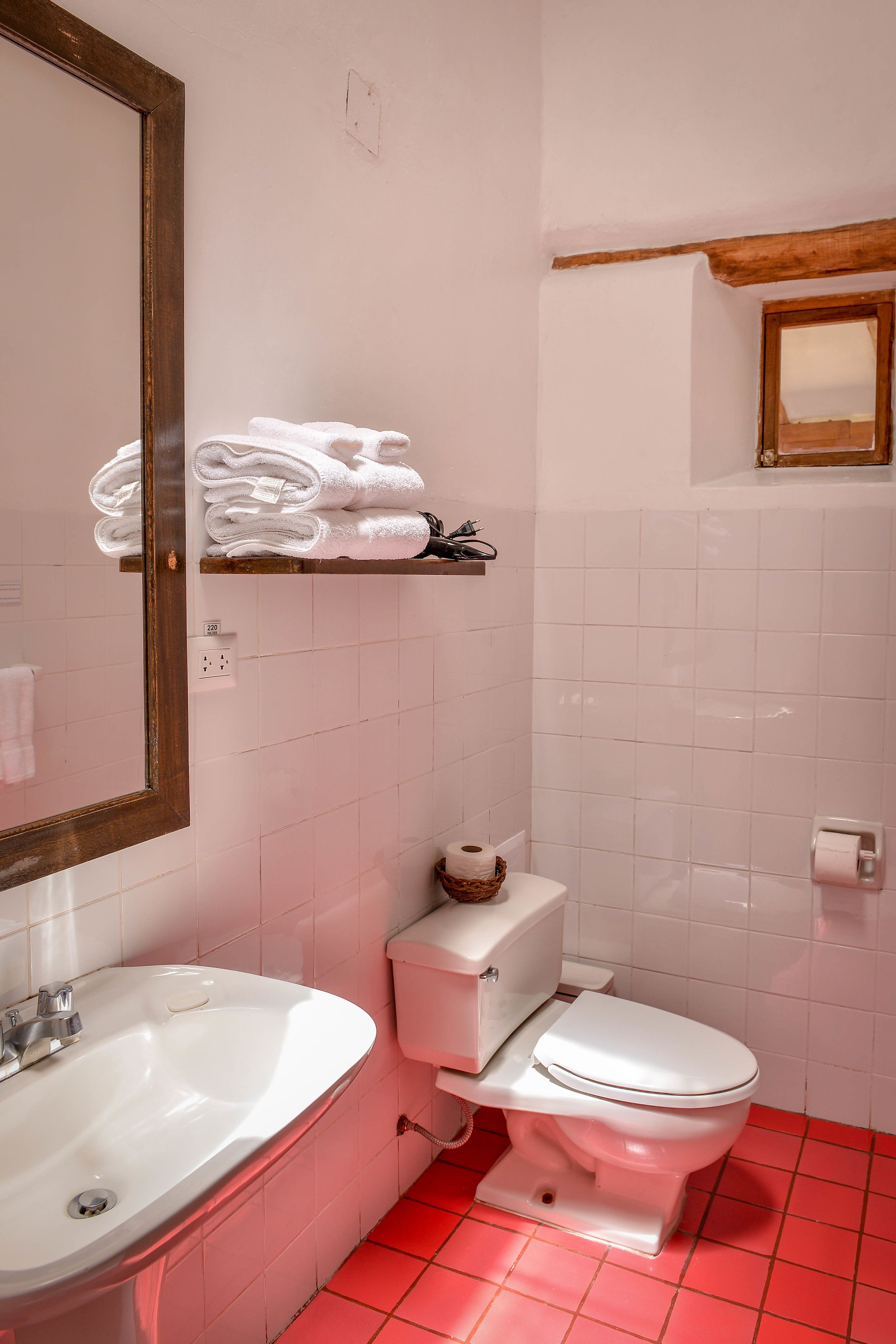 shower, free toiletries, hair dryer, bathrobes