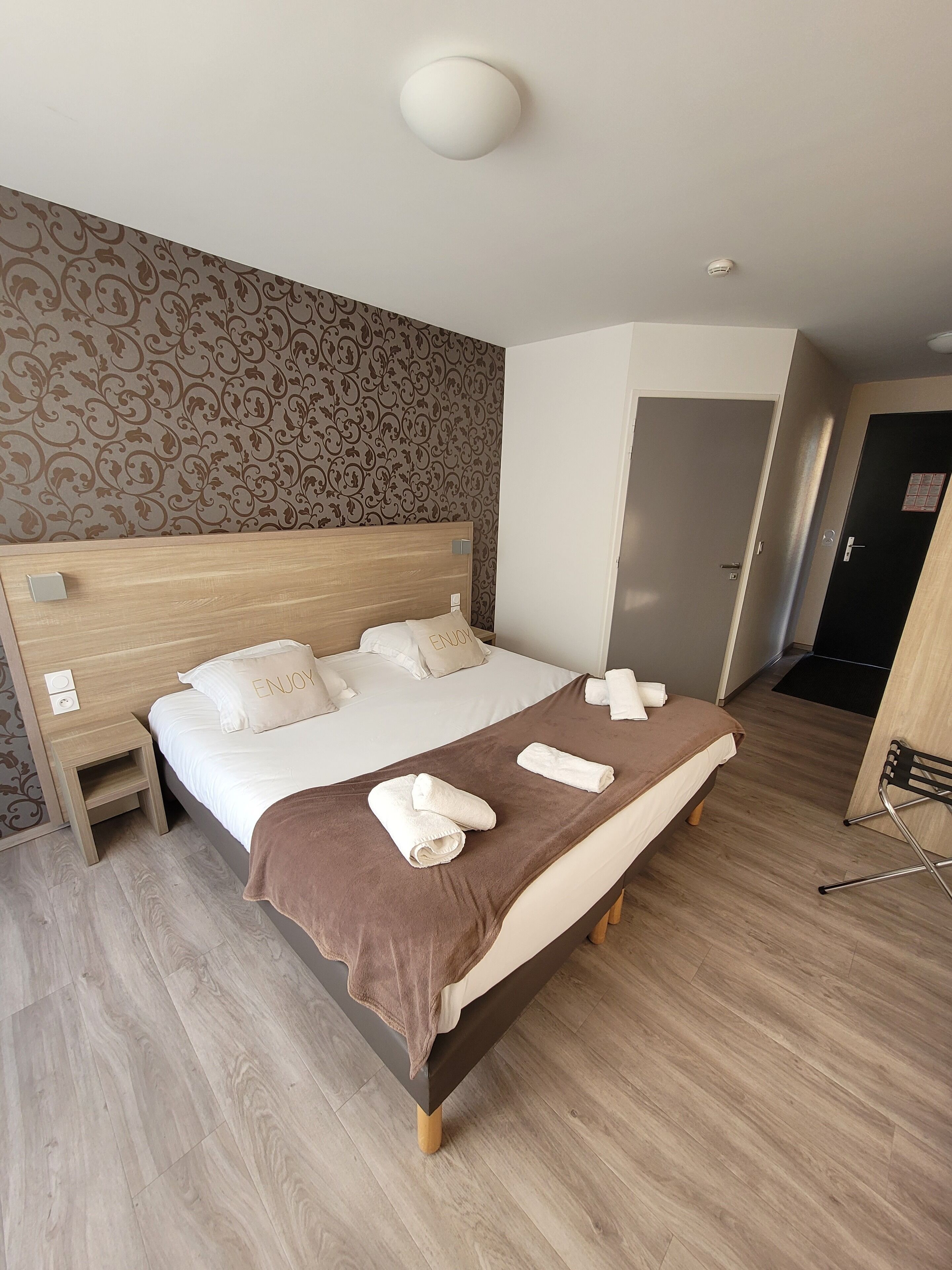 comfort double room, 1 queen bed, garden area | 1 bedroom, premium bedding, select comfort beds, individually decorated