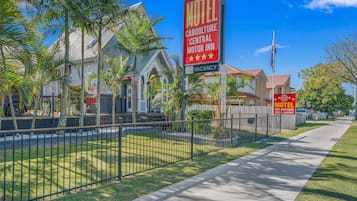 Majoituspaikan julkisivu