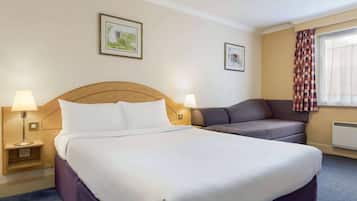 Desk, iron/ironing board, free cots/infant beds, free WiFi