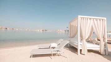 Vue sur la plage ou l’océan
