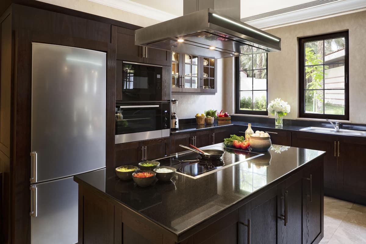 four bedroom royal villa, direct lagoon pool access, butler, daily breakfast & airport transfer | private kitchen | espresso maker, coffee/tea maker, electric kettle