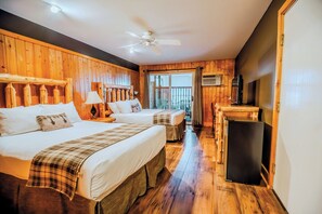 Habitación doble estándar, 2 camas matrimoniales, para no fumadores, junto a la alberca | 1 habitación, ropa de cama de alta calidad, wifi gratis y ropa de cama 