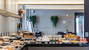 Frokostbuffé er inkludert hver dag
