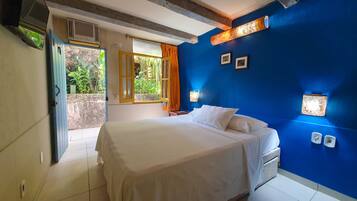 Quarto casal standard | Frigobar, cofres nos quartos, cortinas blackout, Wi-Fi de cortesia