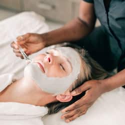 Steam room, body treatments, aromatherapy, hot stone massages