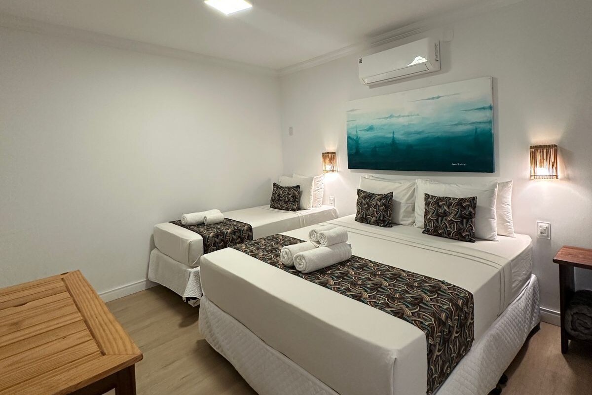 Standard Triple Room, Mobility Accessible | Minibar, in-room safe, iron/ironing board (on request), cribs (free)