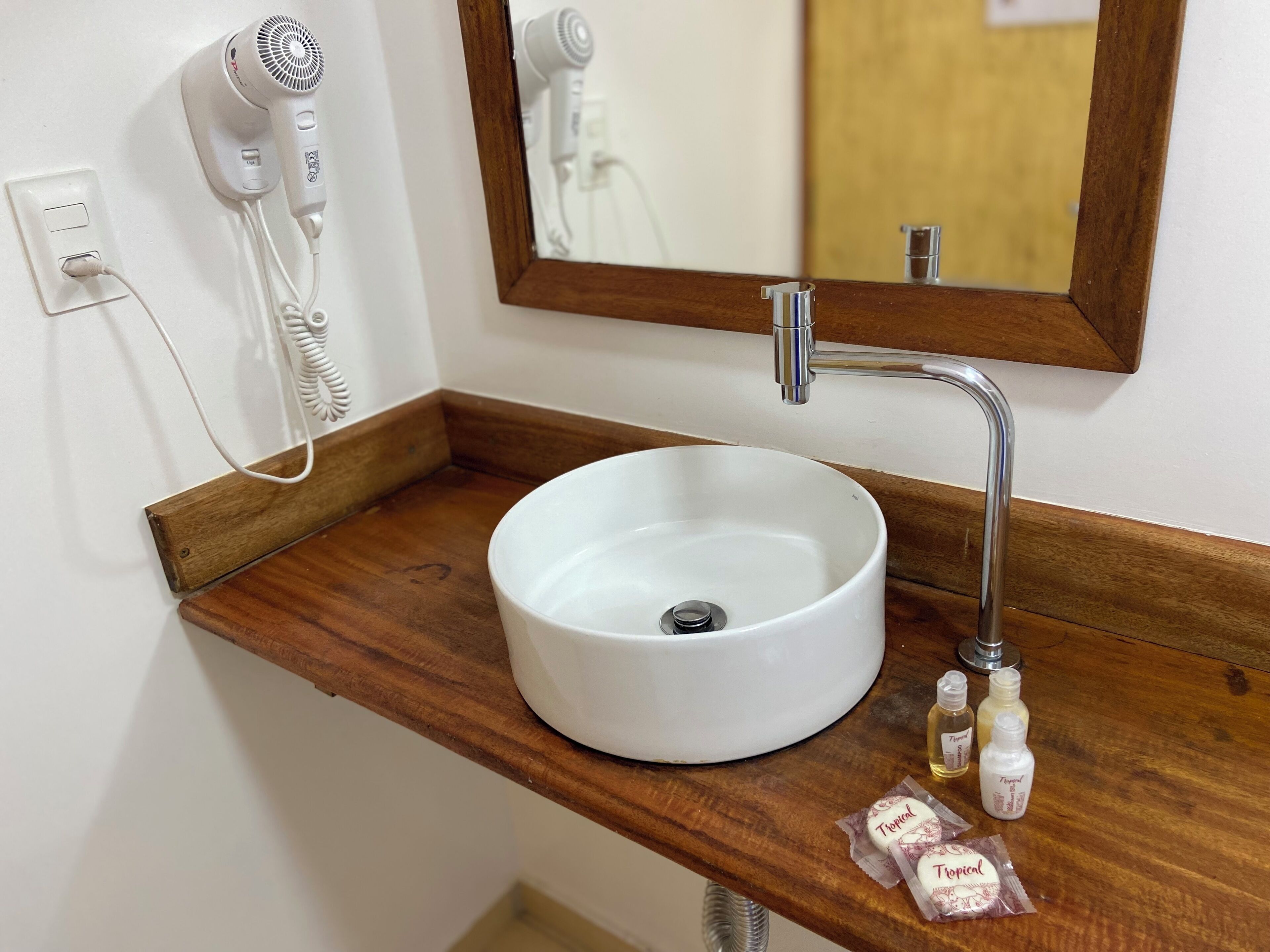 superior quadruple room | bathroom | shower, hair dryer, towels, soap