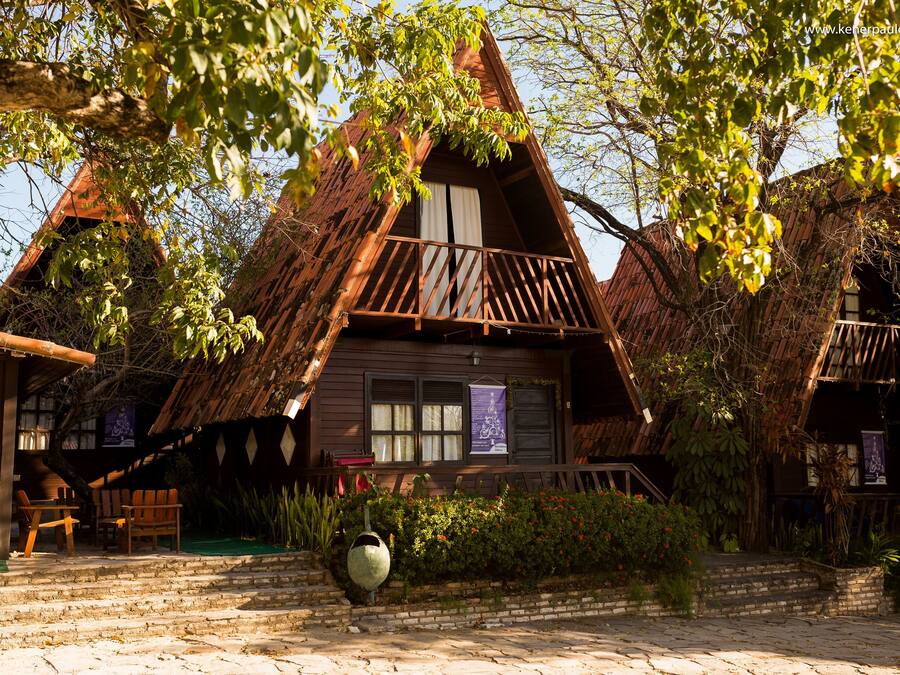 Uitzicht op de binnenplaats