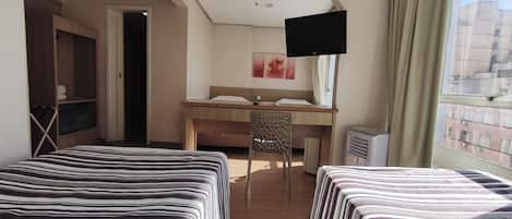 Minibar, in-room safe, desk, blackout curtains
