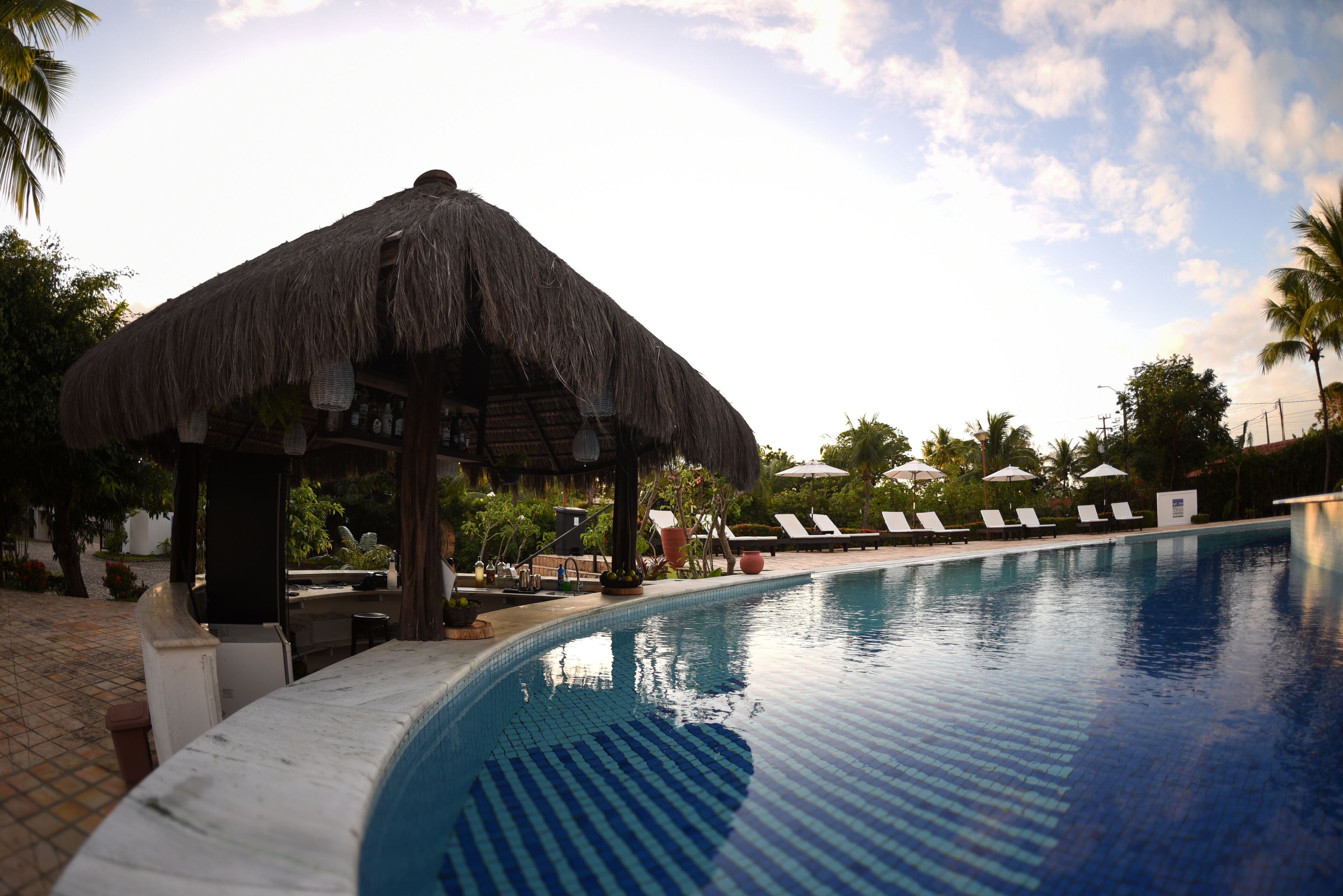 2 outdoor pools, pool umbrellas, pool loungers