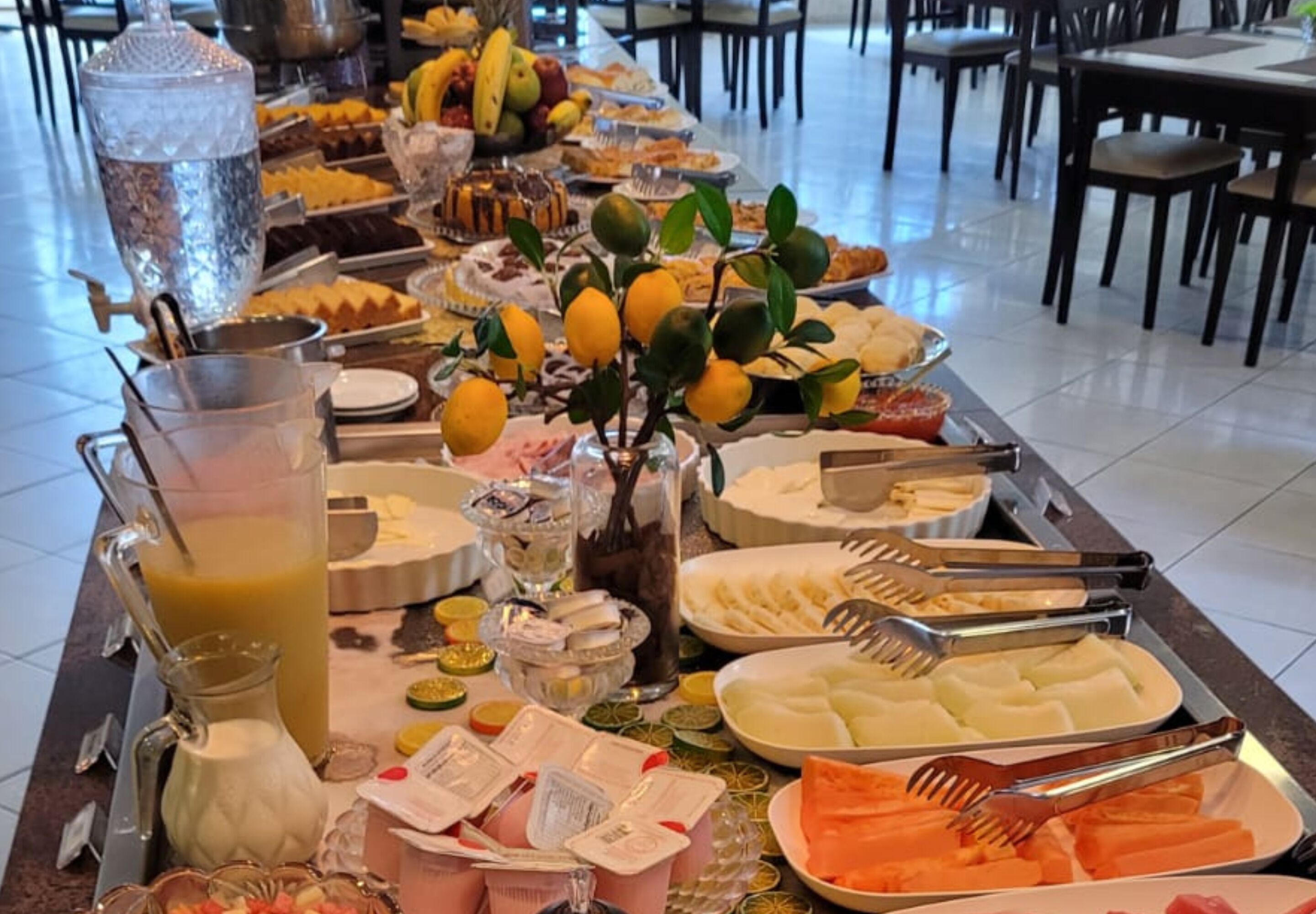 Petit déjeuner buffet compris tous les jours