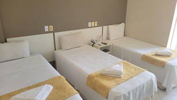 Apartamento Executivo | Escrivaninha, Wi-Fi de cortesia, roupa de cama