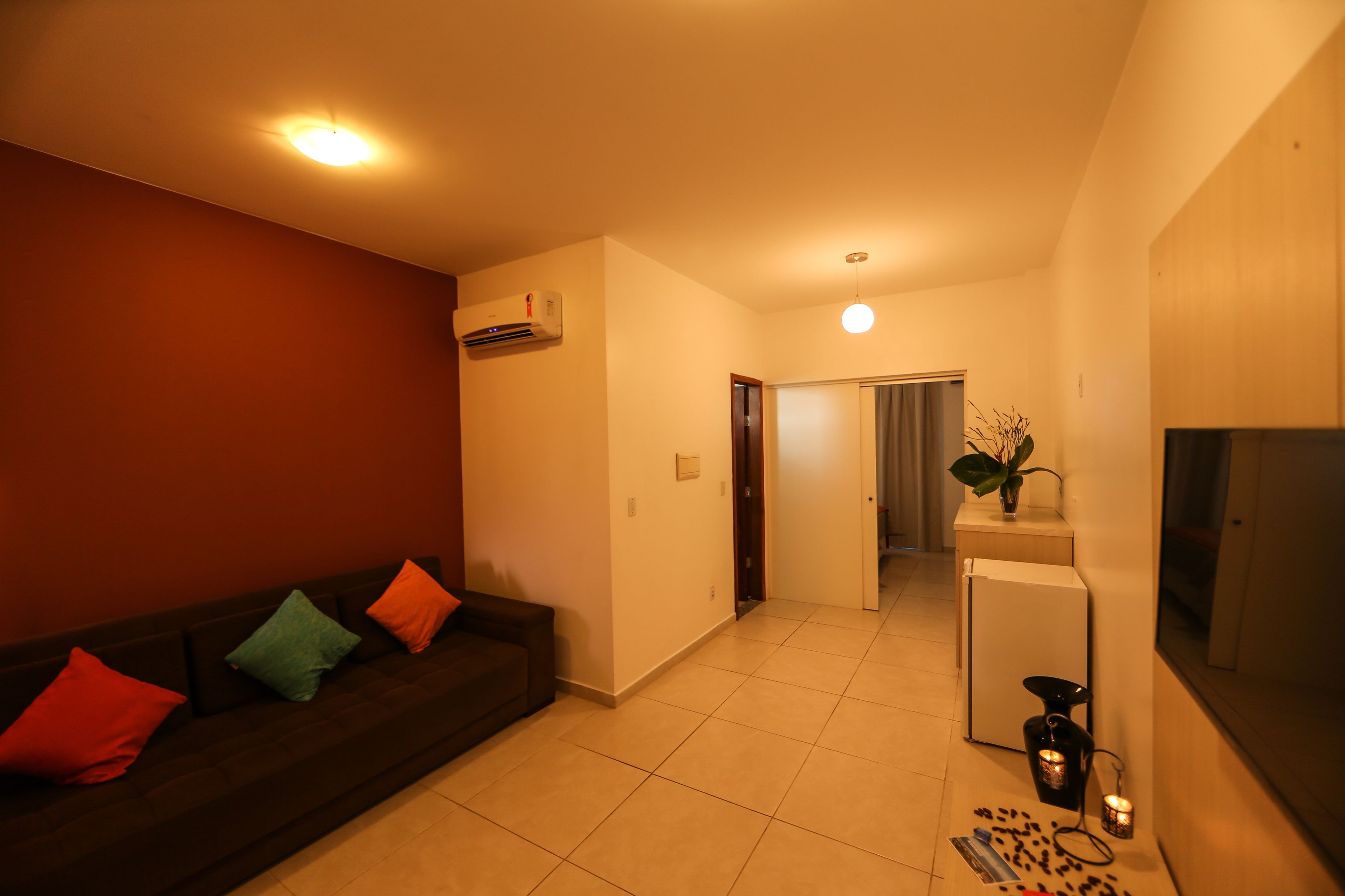 flat - facing the road | living area