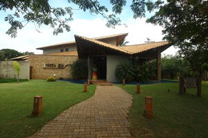 Inngangur gististaðar