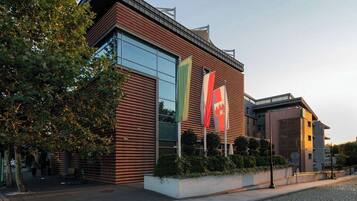 Majoituspaikan julkisivu