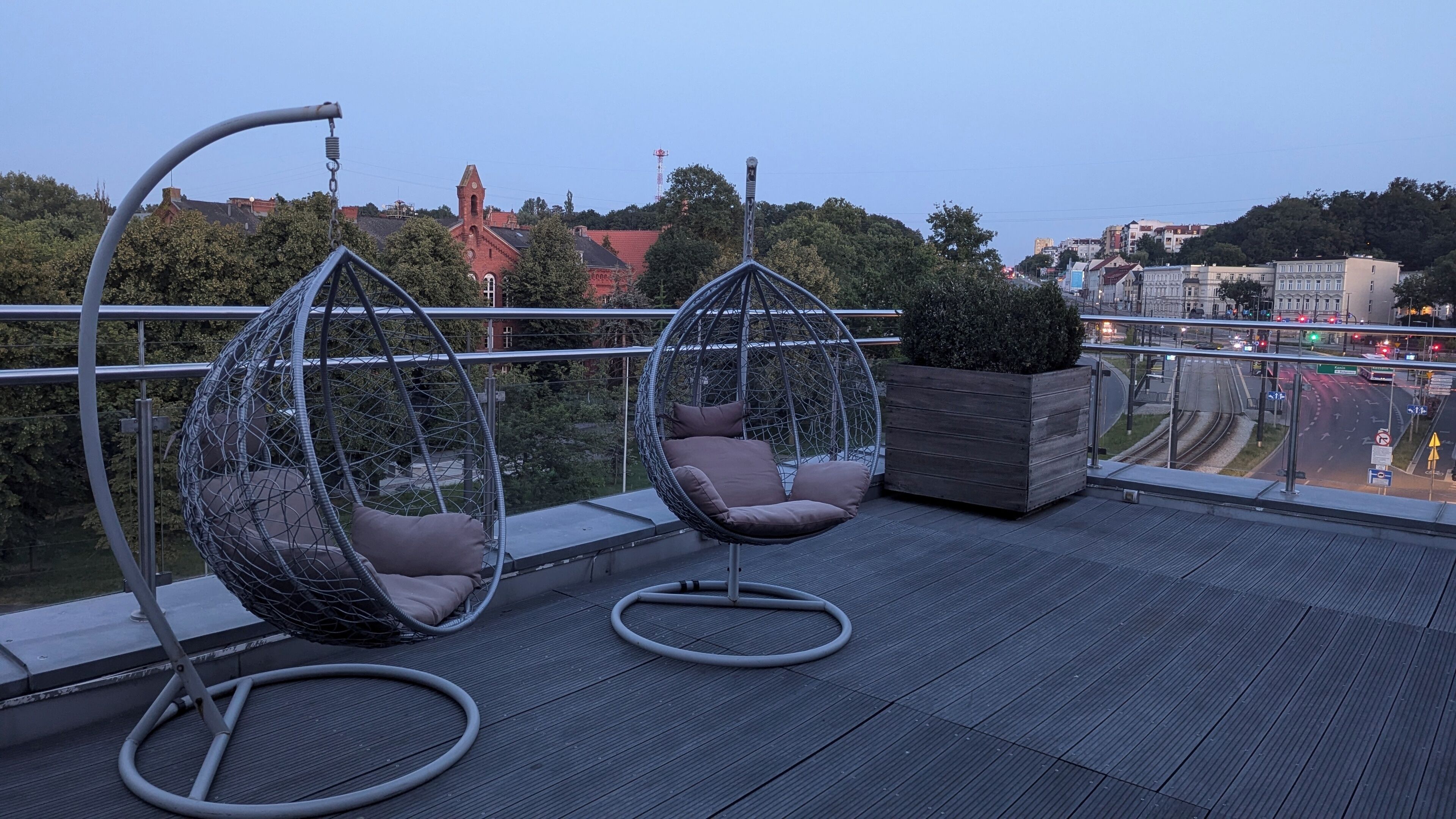 Rooftop terrace