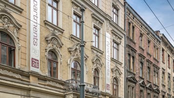 Fachada de la propiedad