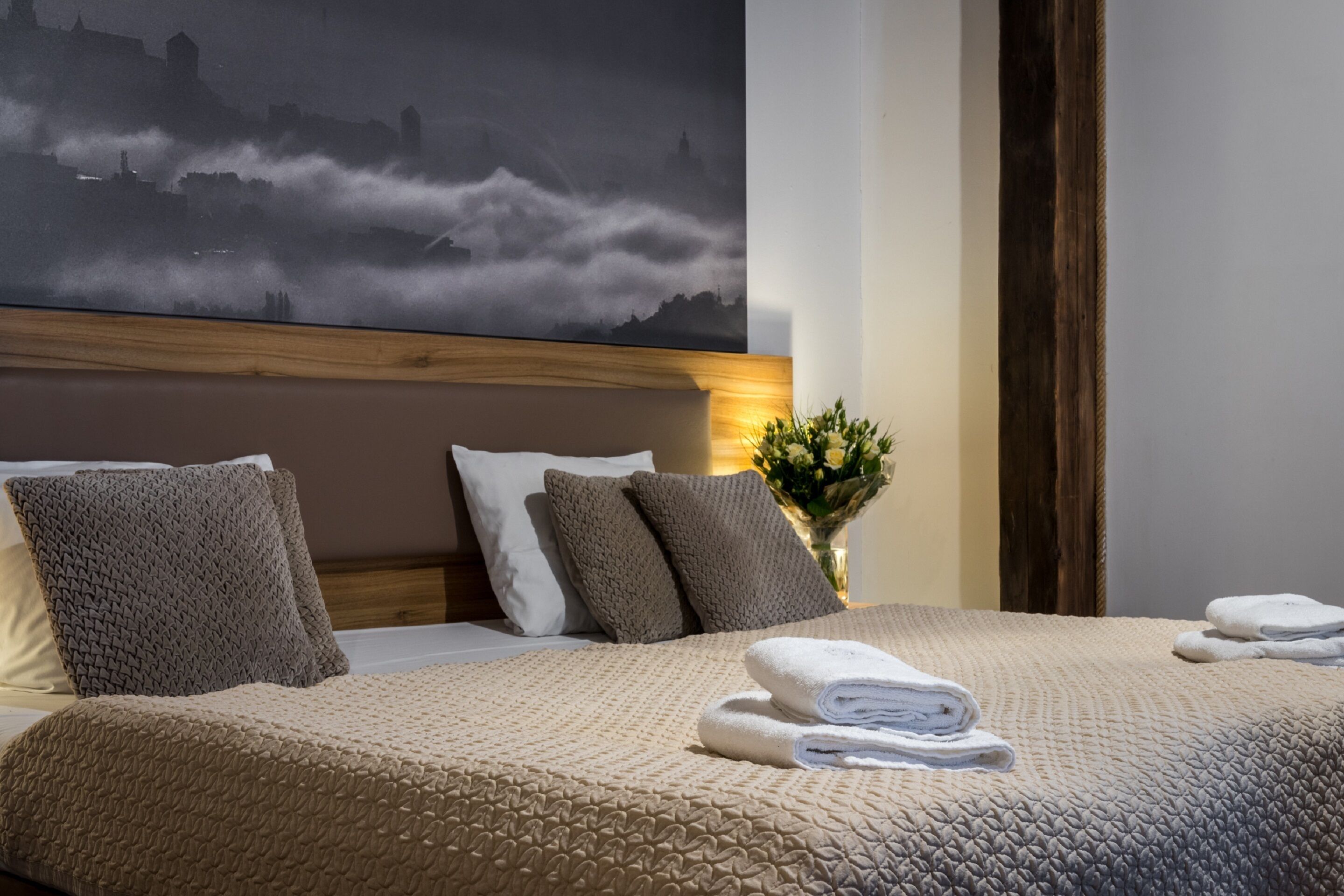 comfort apartment | pillow-top beds, in-room safe, desk, blackout curtains