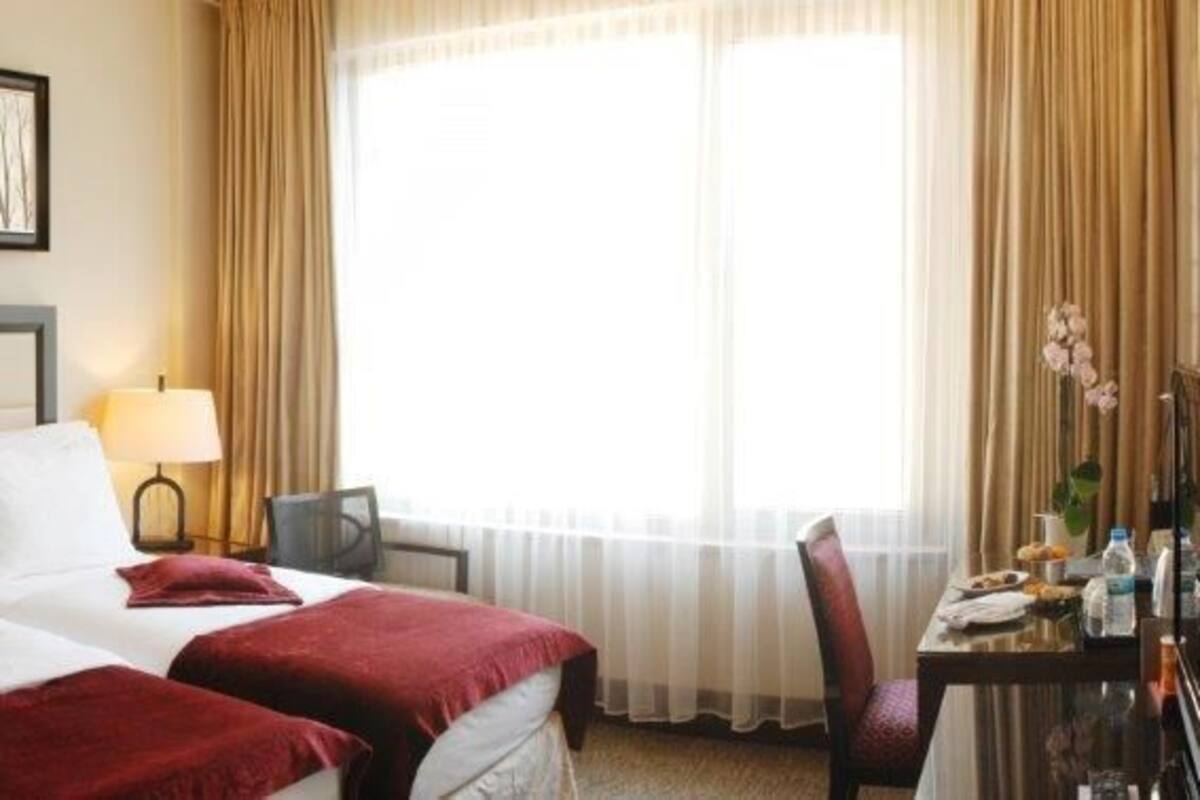 Ropa de cama de alta calidad y minibar