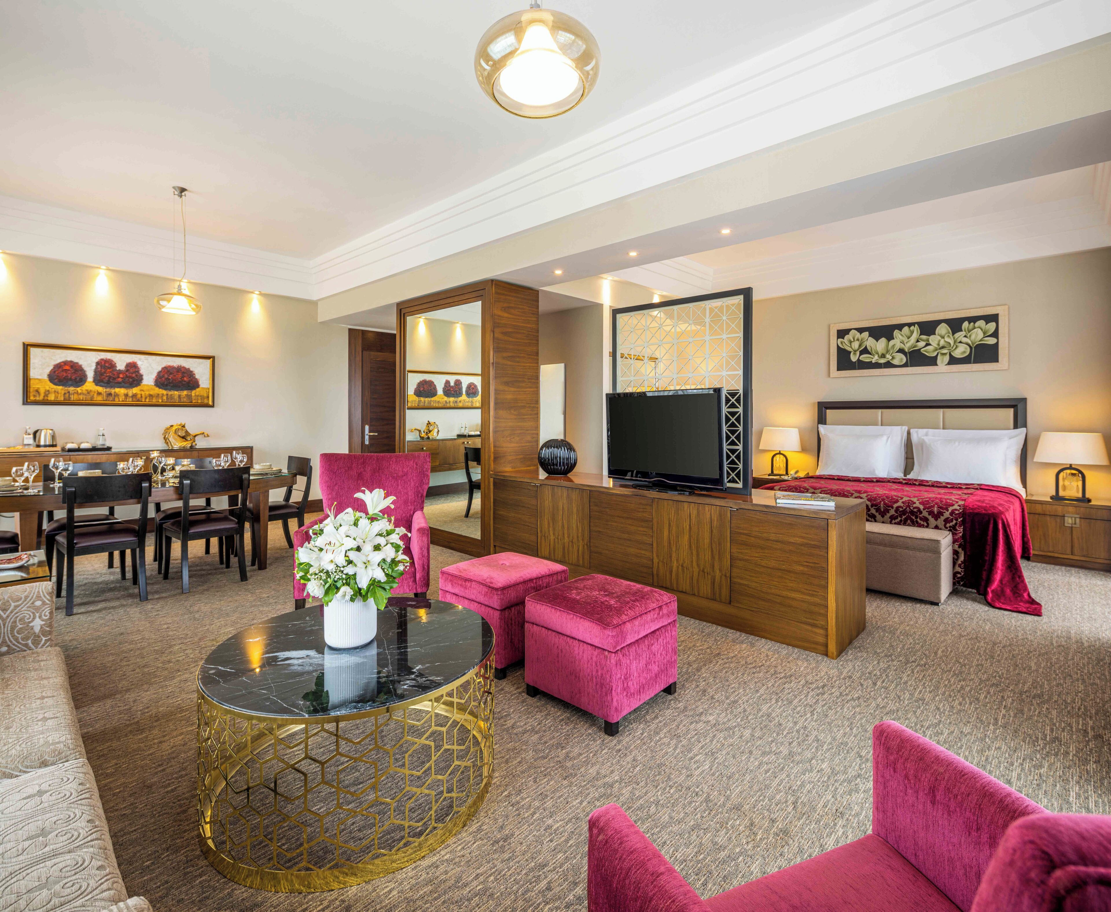 Family King Suite | Literie de qualité, minibar, coffre-fort, système d’insonorisation