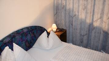 Appartement, 2 chambres, 2 salles de bains, vue montagne (Suite 43) | Literie de qualité supérieure, chambres insonorisées