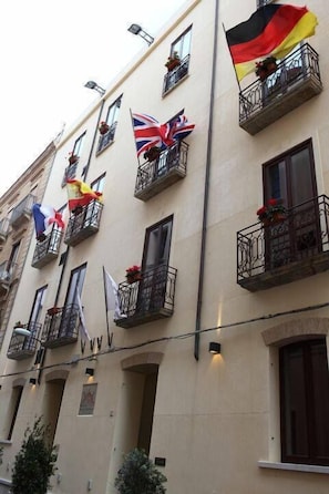 Fassade der Unterkunft