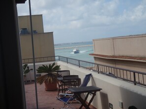 Appartement, 1 slaapkamer, balkon | Terras