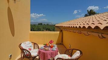 Habitación doble, Terraza | Terraza o patio