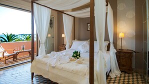 Three-Bedroom Beachfront View Suite | 1 soverom, sengetøy i egyptisk bomull og sengetøy av topp kvalitet