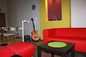 Zona de estar del vestíbulo