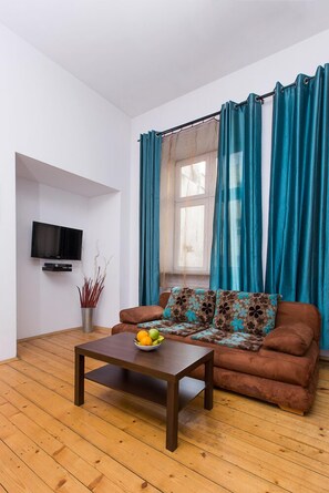 Suite, 2 Bedrooms | Living area - Old Town Apartments Grodzka (Krakow)