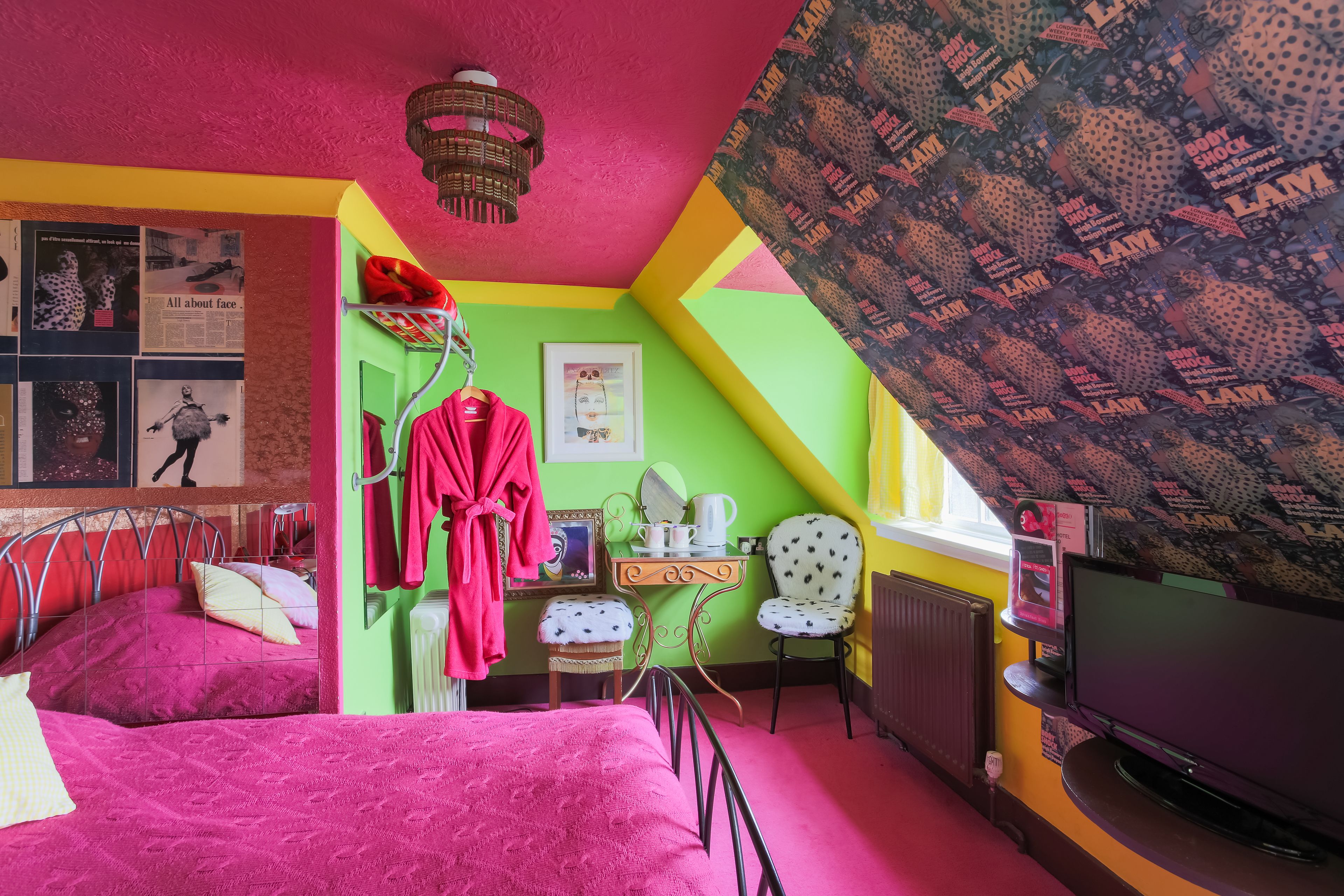 Double Room (The Bowery Room - Attic, Low ceiling)
