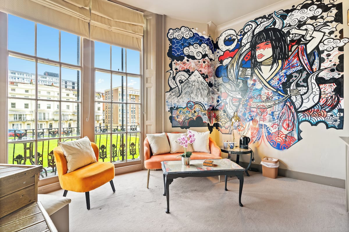 superior double room (the koibito love) | premium bedding, individually decorated, iron/ironing board