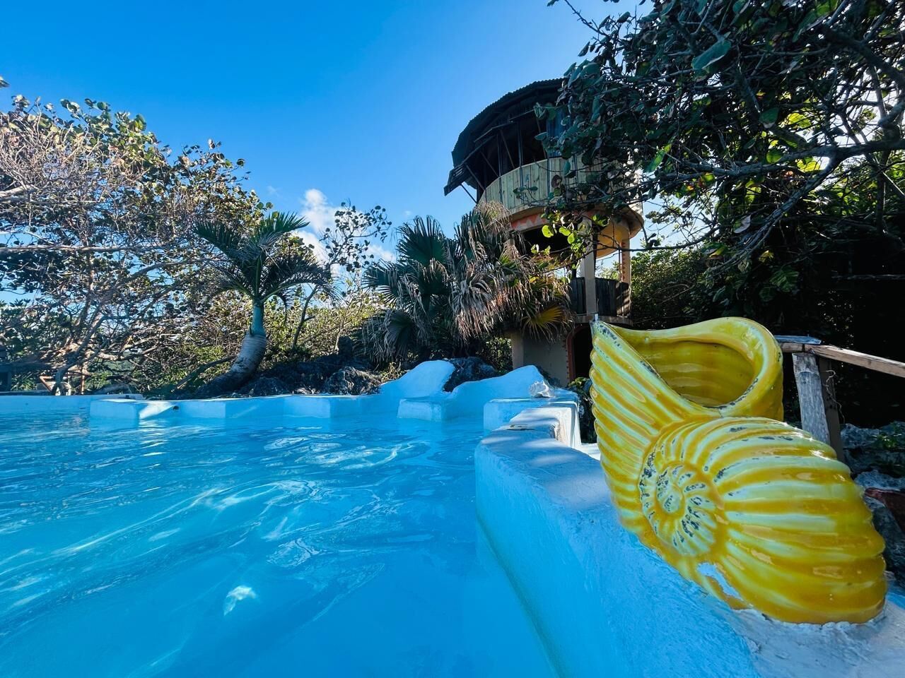 2 outdoor pools, pool loungers