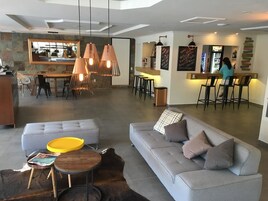 Zona de estar del vestíbulo