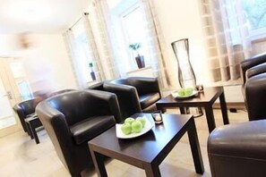 Zona de estar del vestíbulo