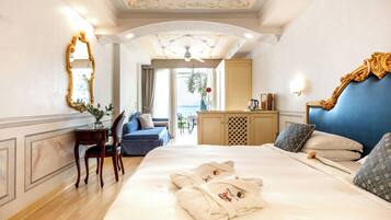 Deluxe-Suite, 2 Schlafzimmer, Terrasse, Seeblick