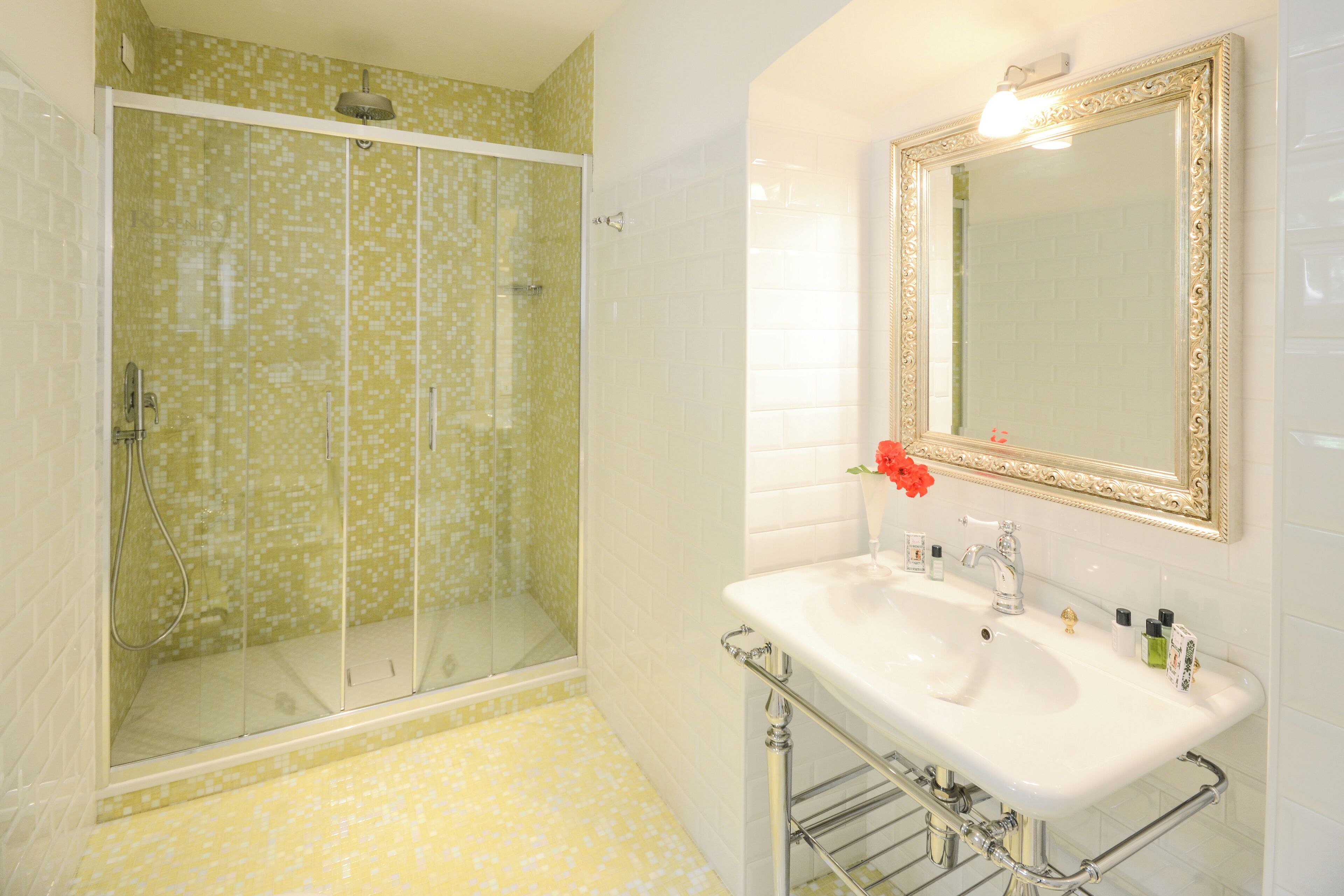 free toiletries, hair dryer, bathrobes, slippers